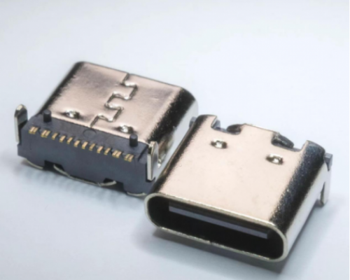 TYPE-C16PIN板上无弹（后两脚插板）